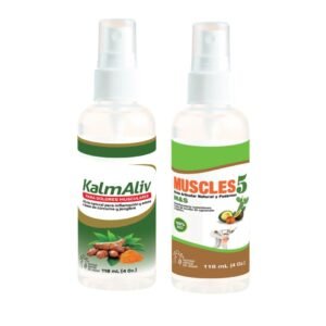Kit Kalma Duo: Aceite de semilla de aguacate- arqutira mas cúrcuma y jengibre